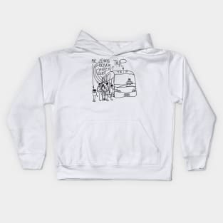 Me love trip by 9DP Kids Hoodie